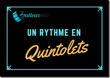 Rythme quintolets batterie