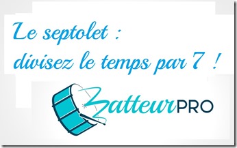Rythme septolet batterie