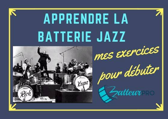 Débuter la batterie jazz