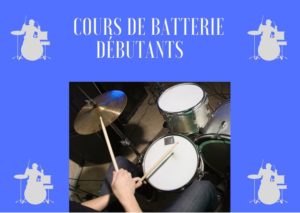 Cours de batterie pour niveau débutant