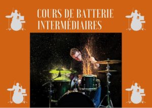 Cours de batterie pour niveau intermédiaire